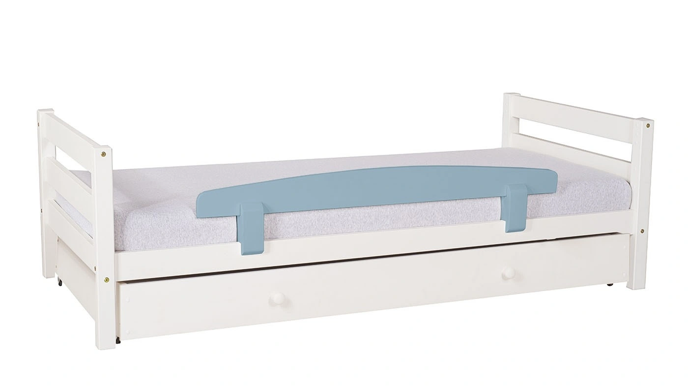 מיטת ילדים מיקה עם ארגז רוחב 80 ס"מ | ללא מעקה אחורי